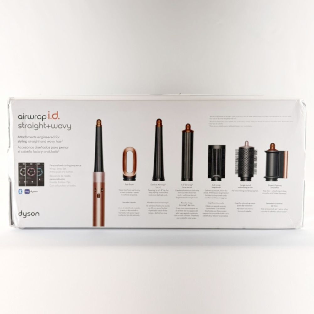 Dyson airwrap i.d. Straight Wavy Hair Amber Silk 6-in-1 Styler Set New Open Box - Picture 3 of 12